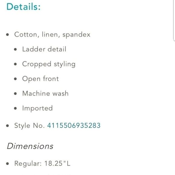 Anthropologie hei hei ladder cropped jacket - Picture 7 of 8